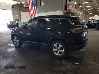 2018 Jeep Compass Latitude with VIN 3C4NJDBB0JT180531, listed as a Copart auction lot 64718445 with 45,407 mi miles and Salvage title. Bid and sale history available at DreamBid. Image 2.