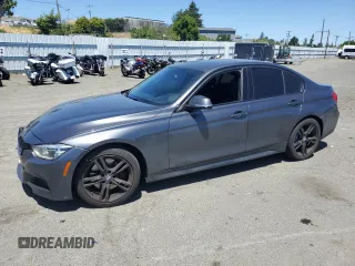 2018 BMW 3 Series 330i with VIN WBA8B9C54JAE21885, listed as a Copart auction lot 57996105 with 67,300 mi miles and Salvage title. Bid and sale history available at DreamBid. Image 1.