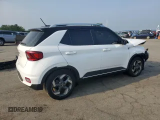 2024 Hyundai Venue Limited with VIN KMHRC8A30RU279778, listed as a Copart auction lot 59557425 with 5,838 mi miles and Salvage title. Bid and sale history available at DreamBid. Image 3.