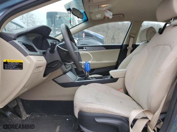 2015 Hyundai Sonata 2.4L SE with VIN 5NPE24AF0FH047521, listed as a Copart auction lot 51219405 with 172,470 mi miles and Salvage Title. Bid and sale history available at carsss.com. Image 7.