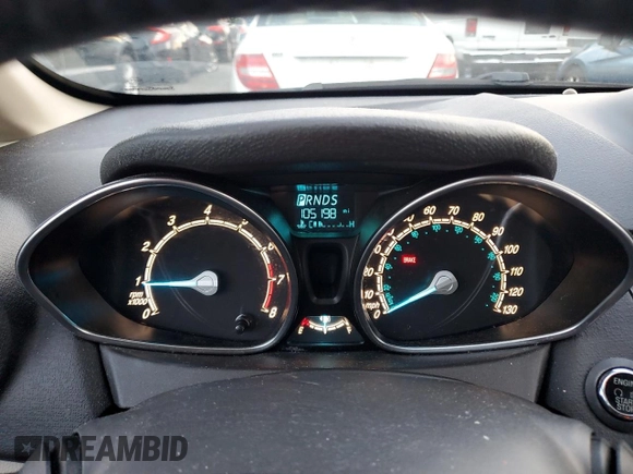 2017 Ford Fiesta Titanium with VIN 3FADP4FJ3HM109507, listed as a Copart auction lot 87182664 with 105,198 mi miles and Salvage Title. Bid and sale history available at DreamBid. Image 9.
