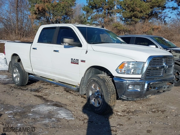 2014 Ram 2500 SLT with VIN 3C6TR5DT2EG158273, listed as a IAAI auction lot 41351124 with 247,499 mi miles. Bid and sale history available at carsss.com. Image 1.
