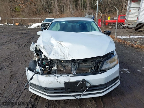 2017 Volkswagen Jetta 1.4T S with VIN 3VW167AJ9HM215563, listed as a IAAI auction lot 41473283 with 119,648 mi miles. Bid and sale history available at carsss.com. Image 12.