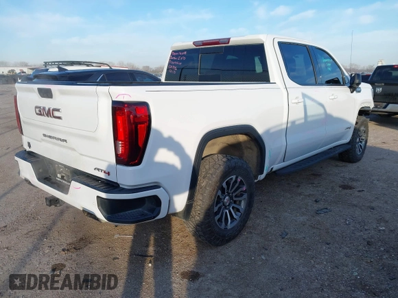 2021 GMC Sierra 1500 AT4 with VIN 1GTP9EED9MZ158044, listed as a IAAI auction lot 41192139 with 95,960 mi miles. Bid and sale history available at carsss.com. Image 4.