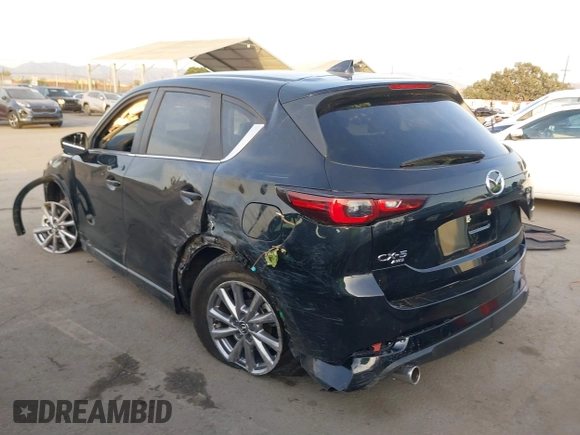 2024 Mazda CX-5 2.5 S Carbon Edition with VIN JM3KFBCL7R0489347, listed as a IAAI auction lot 40786256 with 3,722 mi miles. Bid and sale history available at carsss.com. Image 3.