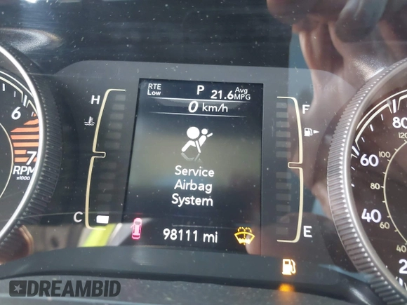 2020 Jeep Cherokee Latitude with VIN 1C4PJLCB7LD542428, listed as a IAAI auction lot 42284729 with 98,111 mi miles and . Bid and sale history available at DreamBid. Image 16.