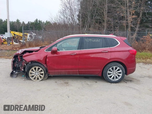 2019 Buick Envision Essence with VIN LRBFX2SA3KD042082, listed as a IAAI auction lot 40952651 with 43,998 mi miles and . Bid and sale history available at carsss.com. Image 13.