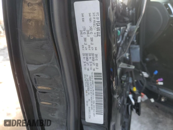 2017 Dodge Durango Citadel with VIN 1C4RDJEG0HC878920, listed as a Copart auction lot 48041485 with 145,657 mi miles and Salvage Title. Bid and sale history available at DreamBid. Image 14.