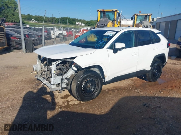 2023 Toyota RAV4 LE z VIN 2T3G1RFV7PC342801, wystawiony jako IAAI lot #42727222 z przebiegiem 103 197 mil mil oraz . Historia ofert i sprzedaży dostępna na DreamBid. Obrazek 2.