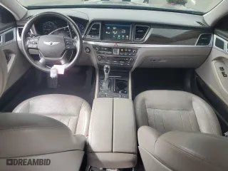 2016 Hyundai Genesis 3.8L with VIN KMHGN4JE1GU135133, listed as a Copart auction lot 47763185 with 86,982 mi miles and Salvage Title. Bid and sale history available at carsss.com. Image 8.