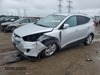 2011 Hyundai Tucson GLS with VIN KM8JU3AC9BU169010, listed as a Copart auction lot 57842465 with 88,463 mi miles and Salvage title. Bid and sale history available at DreamBid. Image 1.