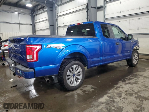 2017 Ford F-150 XL z VIN 1FTEX1EP5HFA26020, wystawiony jako Copart lot #57785615 z przebiegiem 136 814 mil mil oraz Szkoda całkowita • Salvage title. Historia ofert i sprzedaży dostępna na DreamBid. Obrazek 3.