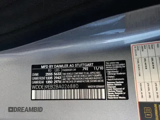 2011 Mercedes-Benz CL-Class CL 550 with VIN WDDEJ9EB2BA026880, listed as a Copart auction lot 85356104 with 121,123 mi miles and Clean Title. Bid and sale history available at carsss.com. Image 12.