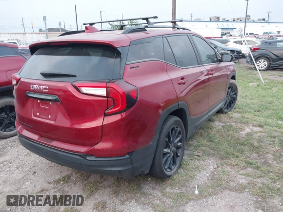 2023 GMC Terrain SLE with VIN 3GKALMEG4PL242669, listed as a IAAI auction lot 41948556 with Not provided miles and . Bid and sale history available at DreamBid. Image 4.