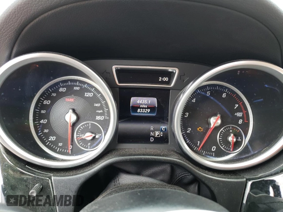 2017 Mercedes-Benz GLS with VIN 4JGDF6EE8HA848636, listed as a Copart auction lot 46735633 with 83,329 mi miles. Bid and sale history available at carsss.com. Image 9.