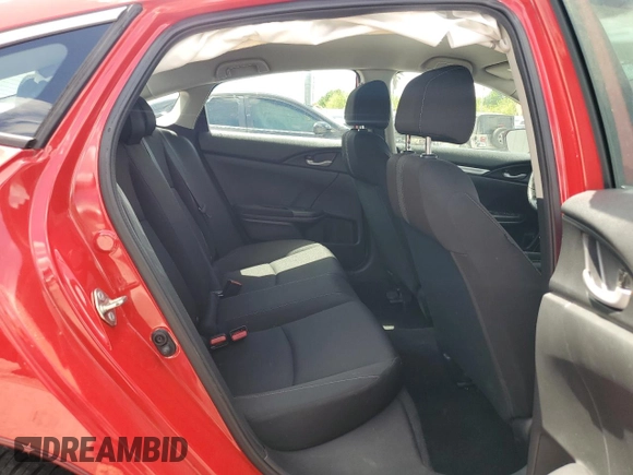 2019 Honda Civic Sedan LX with VIN 2HGFC2F63KH593619, listed as a Copart auction lot 51510595 with 51,467 mi miles and Salvage Title. Bid and sale history available at carsss.com. Image 10.