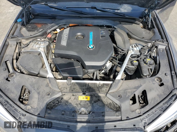 2020 BMW 5 Series with VIN WBAJB1C04LCD11871, listed as a Copart auction lot 66960324 with 4,850 mi miles and Salvage title. Bid and sale history available at DreamBid. Image 11.