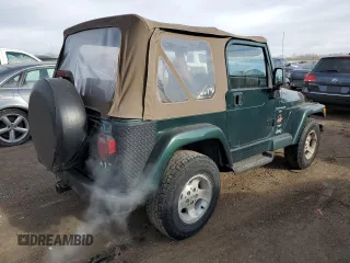 2000 Jeep Wrangler Sahara with VIN 1J4FA59S6YP739265, listed as a Copart auction lot 87437674 with 208,638 mi miles and Clean title. Bid and sale history available at DreamBid. Image 3.