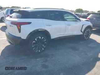 2024 Chevrolet Blazer EV eAWD RS z VIN 3GNKDCRJ6RS185260, wystawiony jako IAAI lot #41277933 z przebiegiem 5 664 mil mil oraz . Historia ofert i sprzedaży dostępna na DreamBid. Obrazek 4.