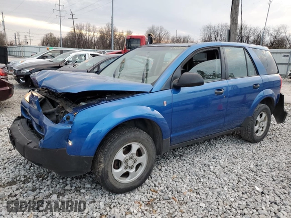 2003 Saturn VUE with VIN 5GZCZ23D73S828471, listed as a Copart auction lot 83368594 with 170,291 mi miles and Salvage Title. Bid and sale history available at DreamBid. Image 1.