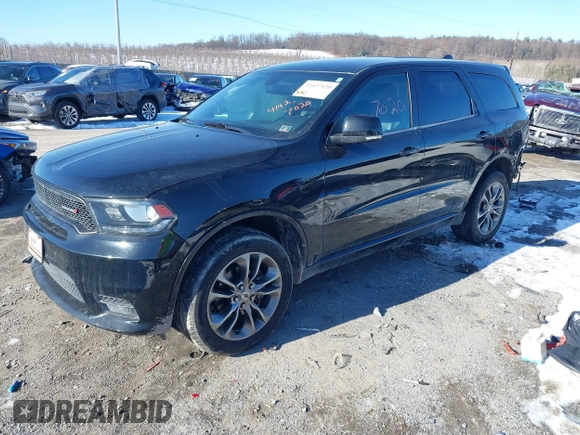 2020 Dodge Durango GT with VIN 1C4RDJDG1LC114567, listed as a IAAI auction lot 41427020 with 121,170 mi miles and . Bid and sale history available at DreamBid. Image 17.