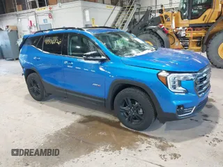 2024 GMC Terrain AT4 with VIN 3GKALYEGXRL264508, listed as a IAAI auction lot 41376126 with 8,045 mi miles and . Bid and sale history available at carsss.com. Image 1.