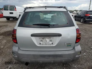 2003 Pontiac Vibe with VIN 5Y2SL62843Z456217, listed as a Copart auction lot 68135204 with 121,847 mi miles and Salvage Title. Bid and sale history available at carsss.com. Image 6.