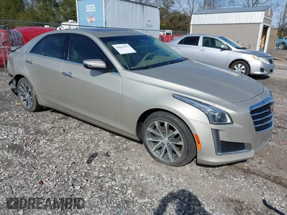 2016 Cadillac CTS Sedan Luxury Collection RWD with VIN 1G6AR5SX9G0115372, listed as a IAAI auction lot 41622317 with 109,292 mi miles. Bid and sale history available at carsss.com. Image 1.