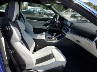 2023 BMW M4 Competition xDrive with VIN WBS33BA0XPCM13463, listed as a Copart auction lot 55806474 with 9,159 mi miles and Salvage Title. Bid and sale history available at carsss.com. Image 10.