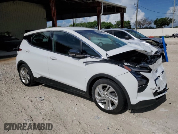 2023 Chevrolet Bolt EV 1LT with VIN 1G1FW6S07P4134718, listed as a Copart auction lot 59797105 with 25,215 mi miles and Non repairable. Bid and sale history available at DreamBid. Image 4.