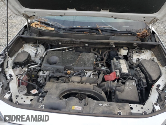 2020 Toyota RAV4 LE with VIN 2T3H1RFV7LC077957, listed as a Copart auction lot 49574275 with 56,650 mi miles and Salvage Title. Bid and sale history available at carsss.com. Image 12.