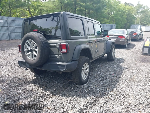 2023 Jeep Wrangler Willys с VIN 1C4HJXDG3PW619148, выставлен на аукционе IAAI как лот 42321982 с пробегом 24 277 миль миль и . История ставок и продаж доступна на DreamBid. Изображение 4.