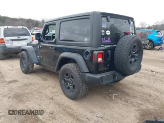 2018 Jeep Wrangler Sport S with VIN 1C4GJXAG0JW224562, listed as a IAAI auction lot 41327316 with 68,761 mi miles and . Bid and sale history available at DreamBid. Image 3.