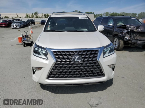 2023 Lexus GX 460 Premium with VIN JTJAM7BX9P5354458, listed as a Copart auction lot 53266275 with 28,353 mi miles and Salvage title. Bid and sale history available at DreamBid. Image 5.