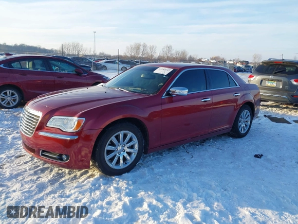 2012 Chrysler 300 Limited with VIN 2C3CCACG0CH205728, listed as a IAAI auction lot 41285693 with 125,204 mi miles. Bid and sale history available at carsss.com. Image 17.