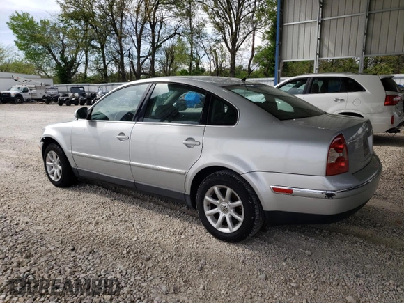 2004 Volkswagen Passat GLS with VIN WVWPD63B24P249951, listed as a Copart auction lot 54295915 with 144,336 mi miles and Salvage title. Bid and sale history available at DreamBid. Image 2.