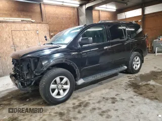 2014 Nissan Armada SV z VIN 5N1AA0NC8EN609136, wystawiony jako Copart lot #53451875 z przebiegiem 133 338 mil mil oraz Szkody całkowita. Historia ofert i sprzedaży dostępna na DreamBid. Obrazek 1.
