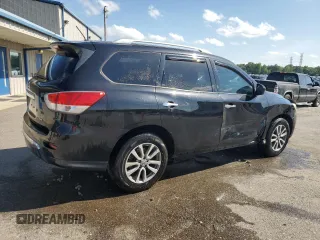2015 Nissan Pathfinder SL with VIN 5N1AR2MN4FC648052, listed as a Copart auction lot 55129165 with 182,291 mi miles and Salvage title. Bid and sale history available at DreamBid. Image 3.
