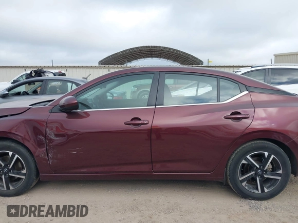 2024 Nissan Sentra SV with VIN 3N1AB8CV3RY314977, listed as a IAAI auction lot 42612915 with 27,805 mi miles and . Bid and sale history available at DreamBid. Image 14.
