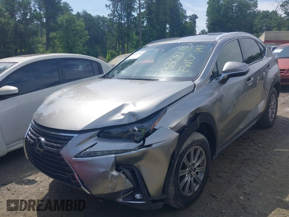 2019 Lexus NX 300 with VIN JTJYARBZ3K2133081, listed as a IAAI auction lot 42485708 with 47,637 mi miles and . Bid and sale history available at DreamBid. Image 2.