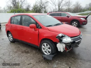 2007 Nissan Versa 1.8 S with VIN 3N1BC13E77L455165, listed as a Copart auction lot 51859665 with 120,369 mi miles and Salvage Title. Bid and sale history available at carsss.com. Image 4.