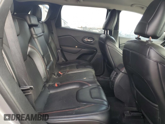 2019 Jeep Cherokee Trailhawk with VIN 1C4PJMBX8KD314746, listed as a Copart auction lot 51801135 with 124,281 mi miles and Salvage title. Bid and sale history available at DreamBid. Image 10.