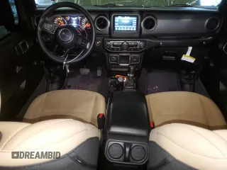 2023 Jeep Wrangler Sport S with VIN 1C4HJXDG3PW619523, listed as a Copart auction lot 45926725 with 50,789 mi miles and Salvage Title. Bid and sale history available at DreamBid. Image 8.