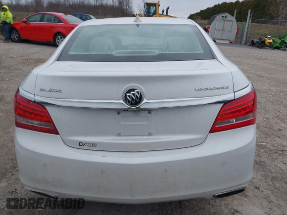 2015 Buick LaCrosse Leather with VIN 1G4GB5G36FF182472, listed as a IAAI auction lot 41938997 with 86,955 mi miles. Bid and sale history available at carsss.com. Image 17.