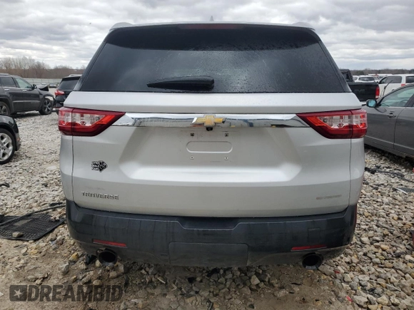 2020 Chevrolet Traverse LS with VIN 1GNERFKW7LJ101140, listed as a Copart auction lot 51999895 with 157,335 mi miles and Clean Title. Bid and sale history available at carsss.com. Image 6.