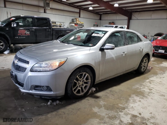2013 Chevrolet Malibu ECO with VIN 1G11F5RR0DF118272, listed as a Copart auction lot 87702995 with 169,238 mi miles and Salvage Title. Bid and sale history available at carsss.com. Image 1.