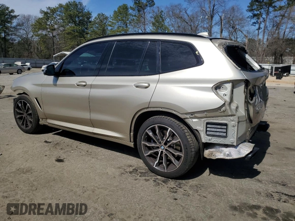 2020 BMW X3 M40i with VIN 5UXTY9C05LL304402, listed as a Copart auction lot 47358785 with 57,231 mi miles and Salvage Title. Bid and sale history available at DreamBid. Image 2.