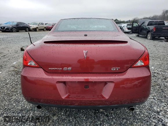 2008 Pontiac G6 GT with VIN 1G2ZH361084258495, listed as a Copart auction lot 42101755 with 68,086 mi miles and Salvage title. Bid and sale history available at DreamBid. Image 6.
