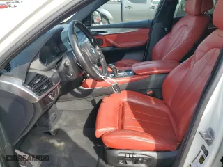 2015 BMW X6 xDrive35i with VIN 5UXKU2C55F0F96006, listed as a Copart auction lot 50830585 with 128,479 mi miles and Salvage Title. Bid and sale history available at carsss.com. Image 7.
