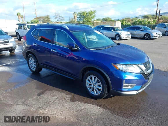 2019 Nissan Rogue SV with VIN 5N1AT2MT7KC738645, listed as a IAAI auction lot 42173044 with 73,056 mi miles and . Bid and sale history available at DreamBid. Image 1.